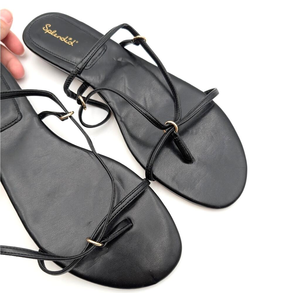 Splendid Sofia Strappy Sandal Open Toe Women's Bl… - image 7